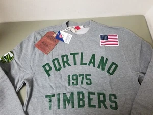 New Mitchell & Ness MLS Portland Timbers Fleece Crew Sweatshirt. - Picture 1 of 6