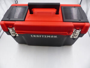 CRAFTSMAN CSMT20901 20" PORTABLE TOOLBOX WITH TRAY INSIDE (NO TOOLS INCLUDED)