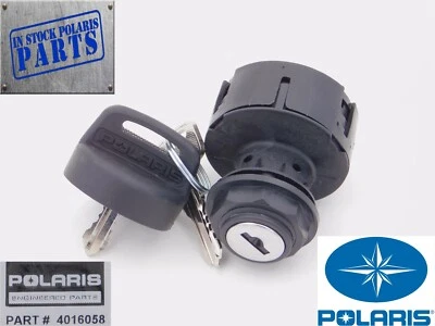 4-позиционный ключ зажигания Polaris с ключом, подлинная деталь от оригинального производителя 4016058, кол-во 1 - Изображение 1 из 4