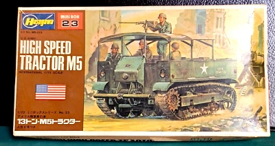 HASEGAWA  HIGH SPEED TRACTOR M5  scala  1:72 - vintage kit 1972 - Immagine 1 di 2