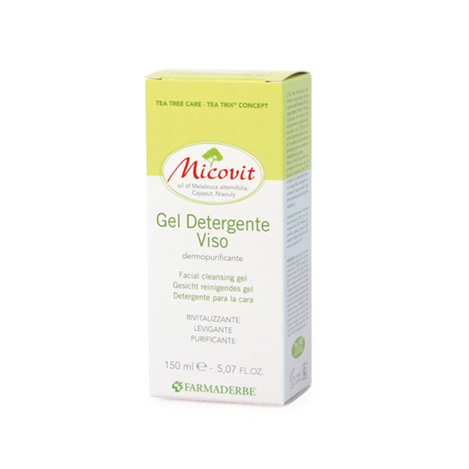 Farmaderbe Micovit - Gel Detergente Viso Dermopurificante, 150ml - Immagine 1 di 1