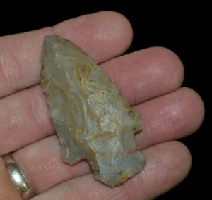 BURKETT MISSOURI AUTHENTIC INDIAN ARROWHEAD ARTIFACT COLLECTIBLE RELIC - Picture 1 of 5