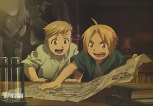 poster promo Fullmetal Alchemist Hetalia Axis Powers anime Edward USA UK Germany - Picture 1 of 2