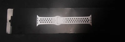 Correa deportiva Apple Watch Nike 41 mm platino puro/negro MX8D2AM/A Foto 1 de 2