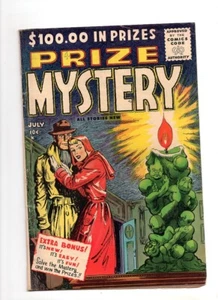 Prize Mystery #2, 1955, Key Publications; Rare book-only 4 graded - Picture 1 of 2