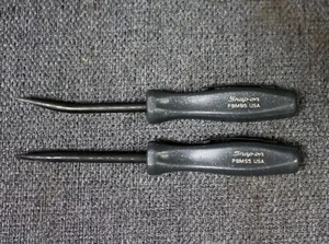 Snap On Pocket 5" Pry bar Angled Straight Gunmetal Grey Hard Handle PBMB5 PBMS5 - Bild 1 von 4