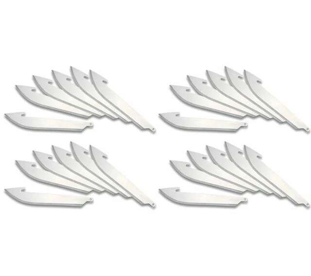Outdoor Edge RR3524 3.5 inch Replacement Blade - 24 Piece
