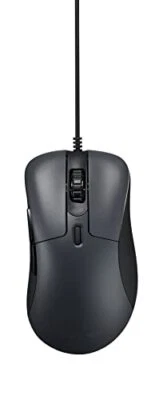 REALFORCE RFM02U31 RM1 Mouse Quiet Wired Optical Sensor 5 Buttons Dark Gray - Image 1 of 4