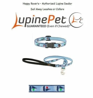 Lupine Lifetime Edición Limitada Correas para Perros - 1/2" - Barcos Navegar Foto 1 de 4