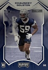 2021 Panini Playoff Goal Line Chauncey Golston Rookie Card #277 NMMT