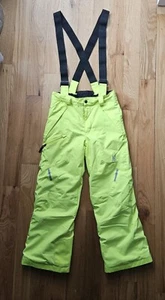 Ski Snowboard Pants Green Winter Insulated Kids Snow Spyder size 10 - Picture 1 of 6