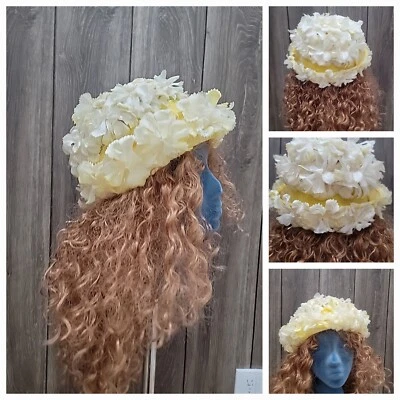 Sombrero de mediados de siglo de los años 50 de colección, sombrero mod, sombrero de cubo, sombrero de fiesta del té, Derby de Kentucky  Foto 1 de 4