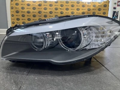 OEM BMW F10 M5 550i 528i Front Driver Side Headlight Assembly Hella - Image 1 of 4
