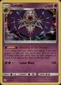 2x (SM12-102) Lunala (Rare Holo) Pokemon Cosmic Eclipse Card # 102 - Picture 1 of 1