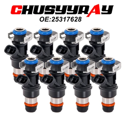 Injetor de combustível novo upgrade Chevrolet Silverado 1500 HD 6.0L x8 2001 2002 2003 - Imagem 1 de 4