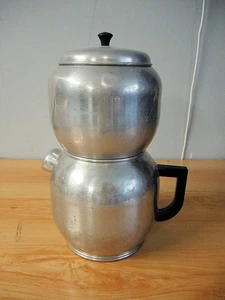 VINTAGE WEST BEND HERDPLATTE SCHNELL TROPFEN 15 TASSEN ÜBERGIESSEN KAFFEEMASCHINE - Bild 1 von 11