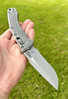 Microtech Marfione Select Amphibian Ram-LOK Folding Knife Frag Full Titanium Ti - Image 1 of 4