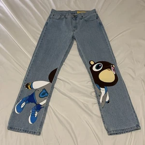 Kanye West College Drop Out Bear Sample Promo George Jeans 2000s Rare 32x30 - Bild 1 von 18