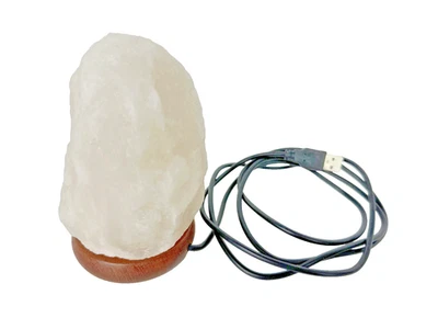 USB Himalayan Salt Lamp, Multi Colors Changing LED Bulb - Image 1 of 4
