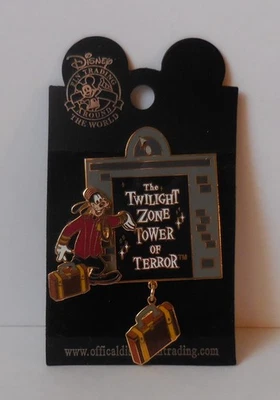 Значок висячий Disney WDW 2002 Goofy Tower of Terror - Изображение 1 из 2