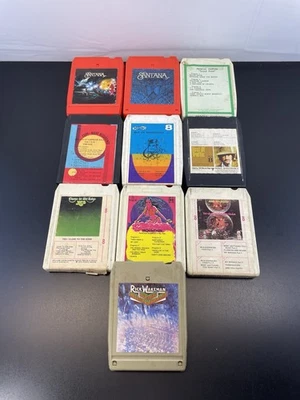 Vintage Classic Rock 8 Track Lot Tested Foto 1 de 4