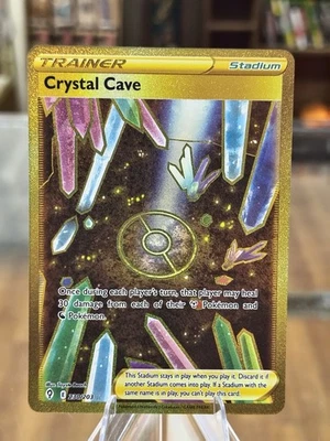 Crystal Cave (Secret) 230/203 SWSH07: Evolving Skies Holo Free Shipping! - Image 1 of 4
