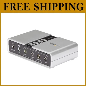 External Sound Card for PC with SPDIF - USB Audio Adapter - Picture 1 of 10