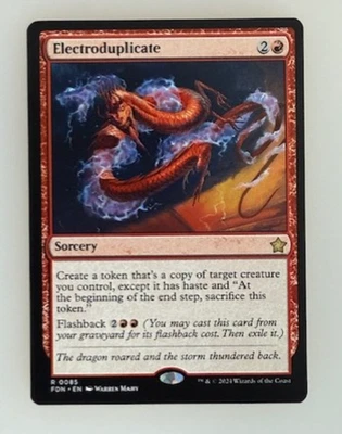 Magic the Gathering: Electroduplicate Foundations Foil - Image 1 of 2