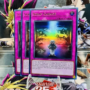 3x Yugioh Playset Scrap Garage BLMM-EN030 Ultra Rare 1st Ed Near Mint - Picture 1 of 1
