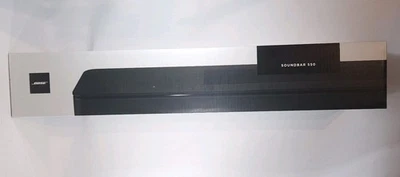 Bose Smart Soundbar 550 with Dolby Atmos Bluetooth Wi-Fi TV Speaker Black - Image 1 of 4