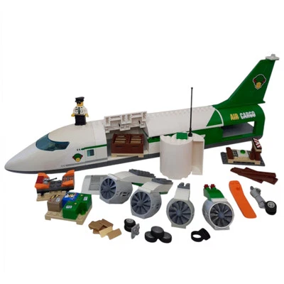 LEGO City Set 60022 Airport Cargo Terminal Jet Airplane Pilot Minifigure Big Lot - Image 1 of 4