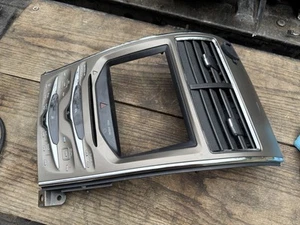 2011-2015 Lincoln MKX Radio Stereo Climate Control w Bezel BA1T-18A802-AK - Picture 1 of 2