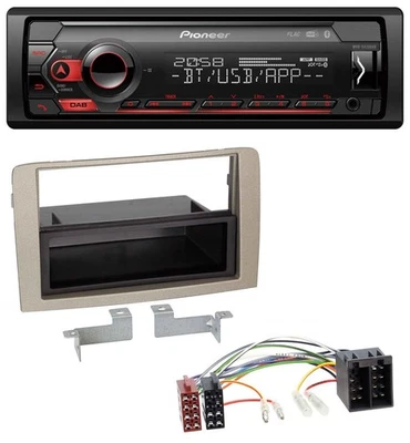Pioneer MP3 USB DAB Bluetooth Autoradio für Lancia Musa (ab 2005) - Bild 1 von 4