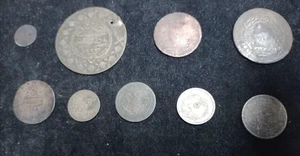 VERY RARE! OTTOMAN EMPIRE LOT OF 9 COINS period 1833-1912 - Picture 1 of 4