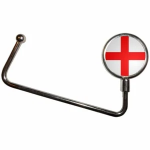 England Flag Handbag Table Hook Hanger (65mm x 107mm) - Picture 1 of 2