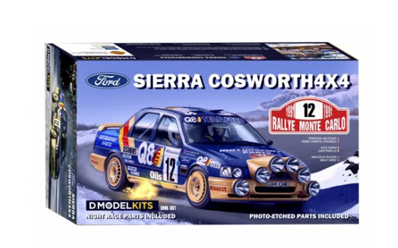DMODELKITS CAR ITEM DM001 FORD SIERRA COSWORTH MONTECARLO RALLY  1/24 SCALE KIT - Immagine 1 di 1