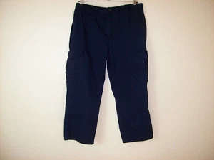 Excellent Women's Size 18 Propper Dark Blue Cargo Pants - Picture 1 of 4