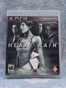 Sony PlayStation 3 _ Heavy Rain _ NTSC PS3 Game & Manual _ Quantic Dream - Picture 1 of 7