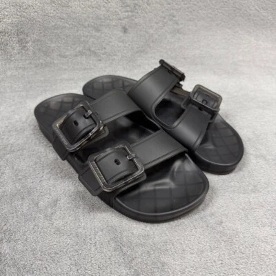 Sandalia Balenciaga Mallorca Plástico Transparente Mujer EU 36 Negra W2DZ1-1000 Foto 1 de 4