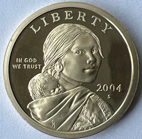 GEM PROOF 2004-S Sacagawea Native American Dollar DEEP CAMEO BUY MORE, SAVE MORE Cover