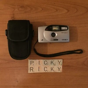 Minolta Vectis 100 BF APS Compact Film Camera Autoflash Self Timer Point & Shoot - Picture 1 of 9