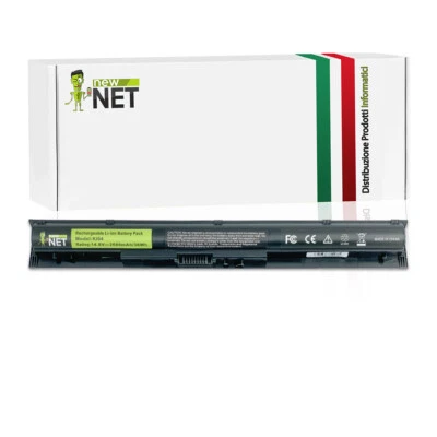 NEW NET Batteria per Hp Pavilion KI04 HSTNN-LB6S TPN-Q158 TPN-Q159 [14,4/14,8V 2600mAh]