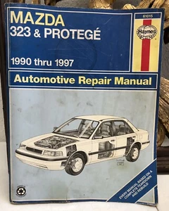HAYNES 61015 MAZDA 323 & Protege Automotive Repair Manual 1990-1997 - Picture 1 of 7