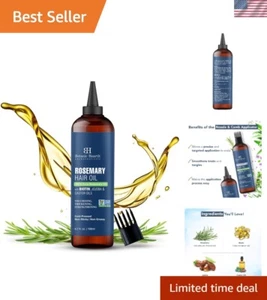 100% Pure Rosemary Oil with Biotin and Castor for Hair Growth - 6.7 fl oz - Picture 1 of 11