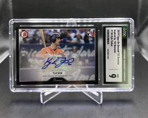 2019 Topps On Demand Kyle Tucker RC AUTO Rookie '55 Bowman CGC 9 AU 10 Astros - Picture 1 of 4