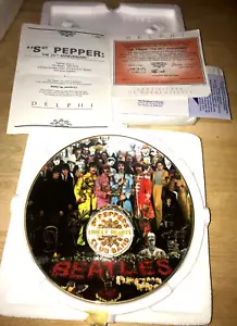 The Beatles 1967-1970 "SGT. Plato de pimienta 25" con certificado de autenticidad y caja 1992 Delphi Apple - Imagen 1 de 17