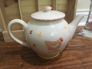 Vintage Laura Ashley "HENNEN" TEEKANNE handverziert. Haarlinie datiert 1997 - Bild 1 von 11