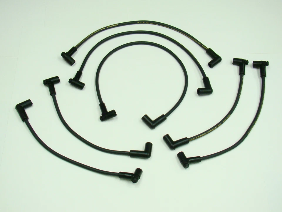 Juego de cables de bujía de 8 mm para supresor GM 4,1 L 4,8 L 75-77 (75 HEI) 48461 Foto 1 de 2