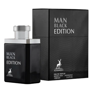 MAN BLACK EDITION BY MAISON ALHAMBRA 100ML EAU DE PARFUM Rich Fragranceš„ - Picture 1 of 5