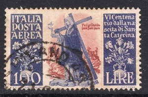 5008 - Italy 1948 - The 600th Ann. of the Birth of St. Catherine of Siena - Used - Picture 1 of 2